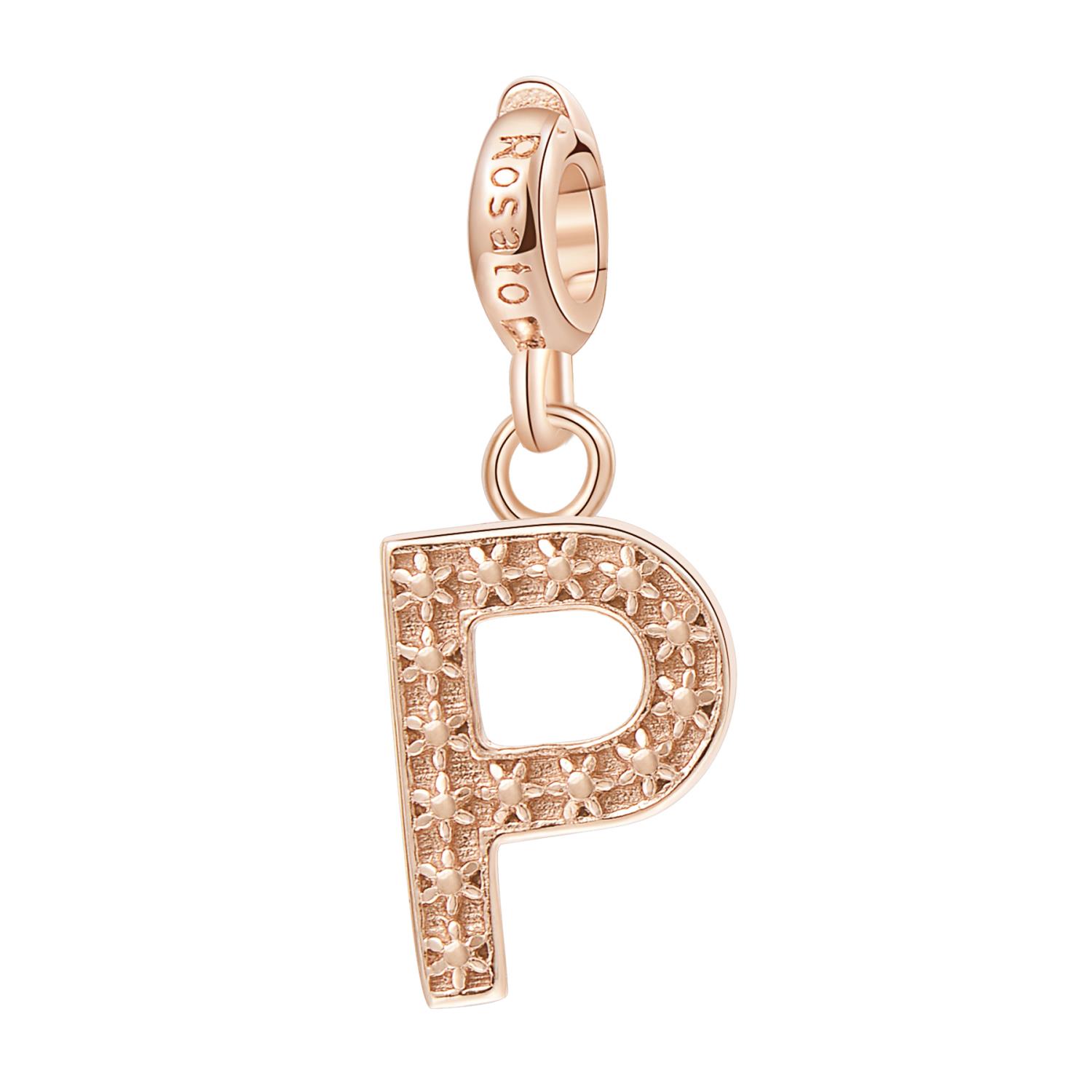 Rosato - Charm STORIE  argento 925/1000 galvanica rosa P Ref. RZ094 - ROSATO