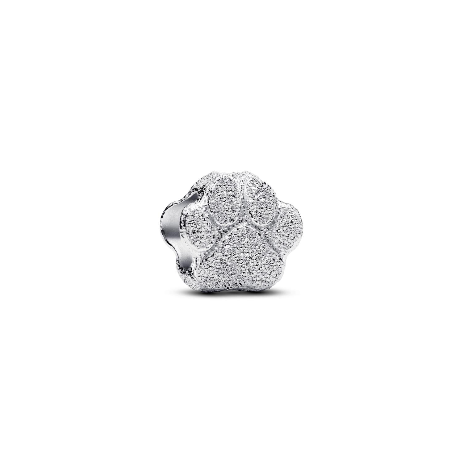 Pandora -  Mini Charm Zampa effetto diamantato Ref. 794043C00 - PANDORA