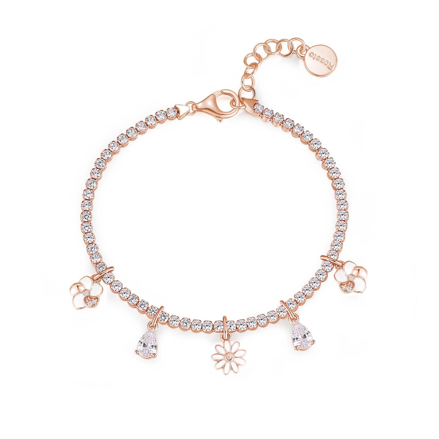 Bracciale Tennis Rosato - Gaia Ref. RZGA29 - ROSATO