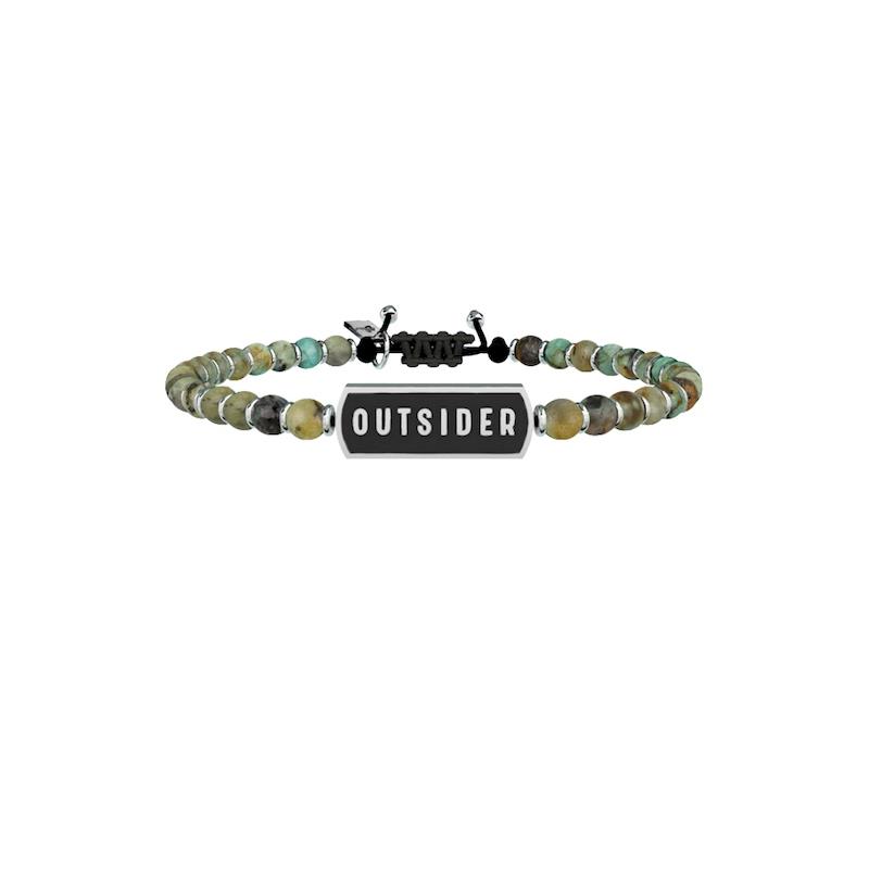 Gioielli Kidult - Bracciale turchese e acciaio 316L Ref. 731403 - KIDULT