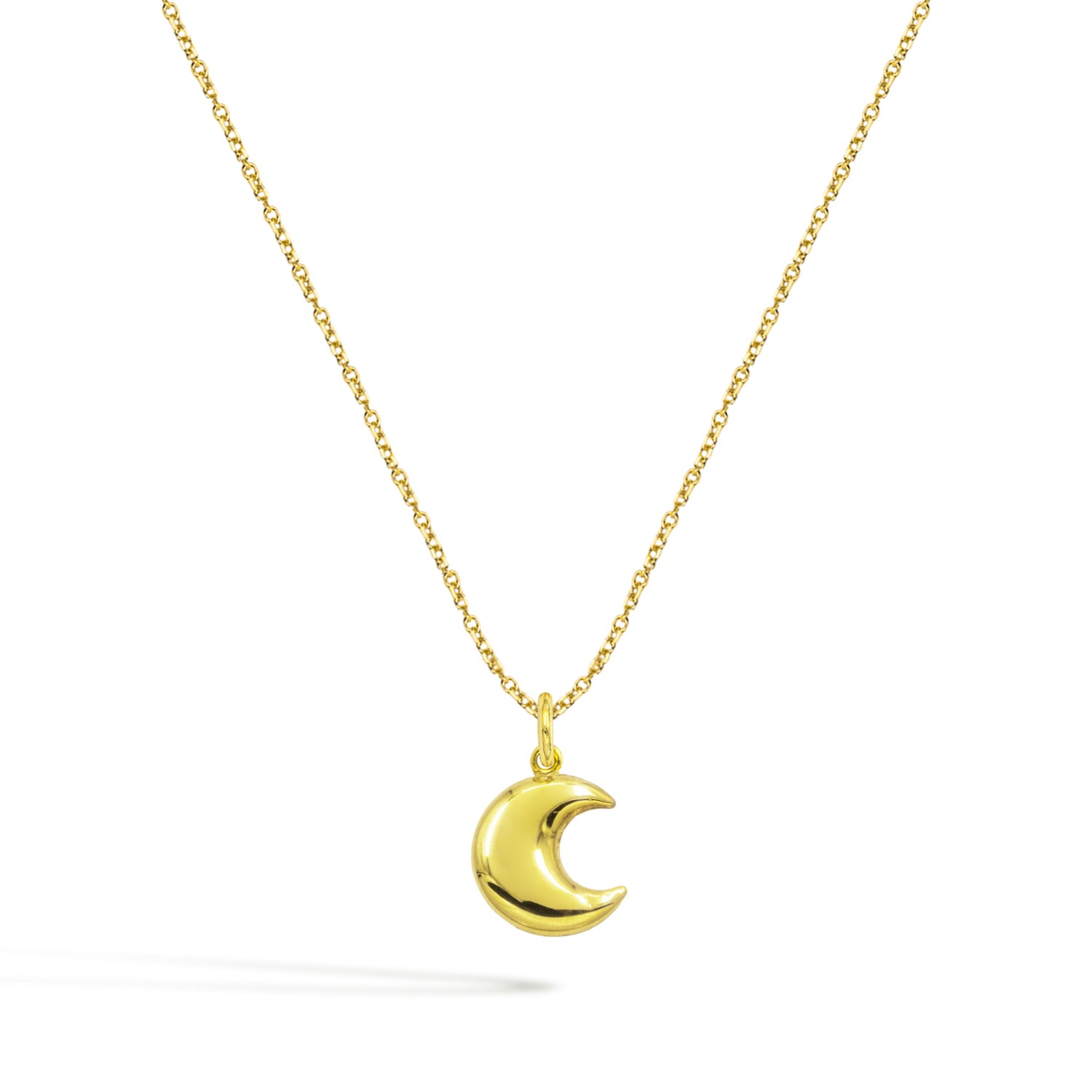 Collana Luna in Oro 9 Kt  Ref. C0372G9 - FACCO