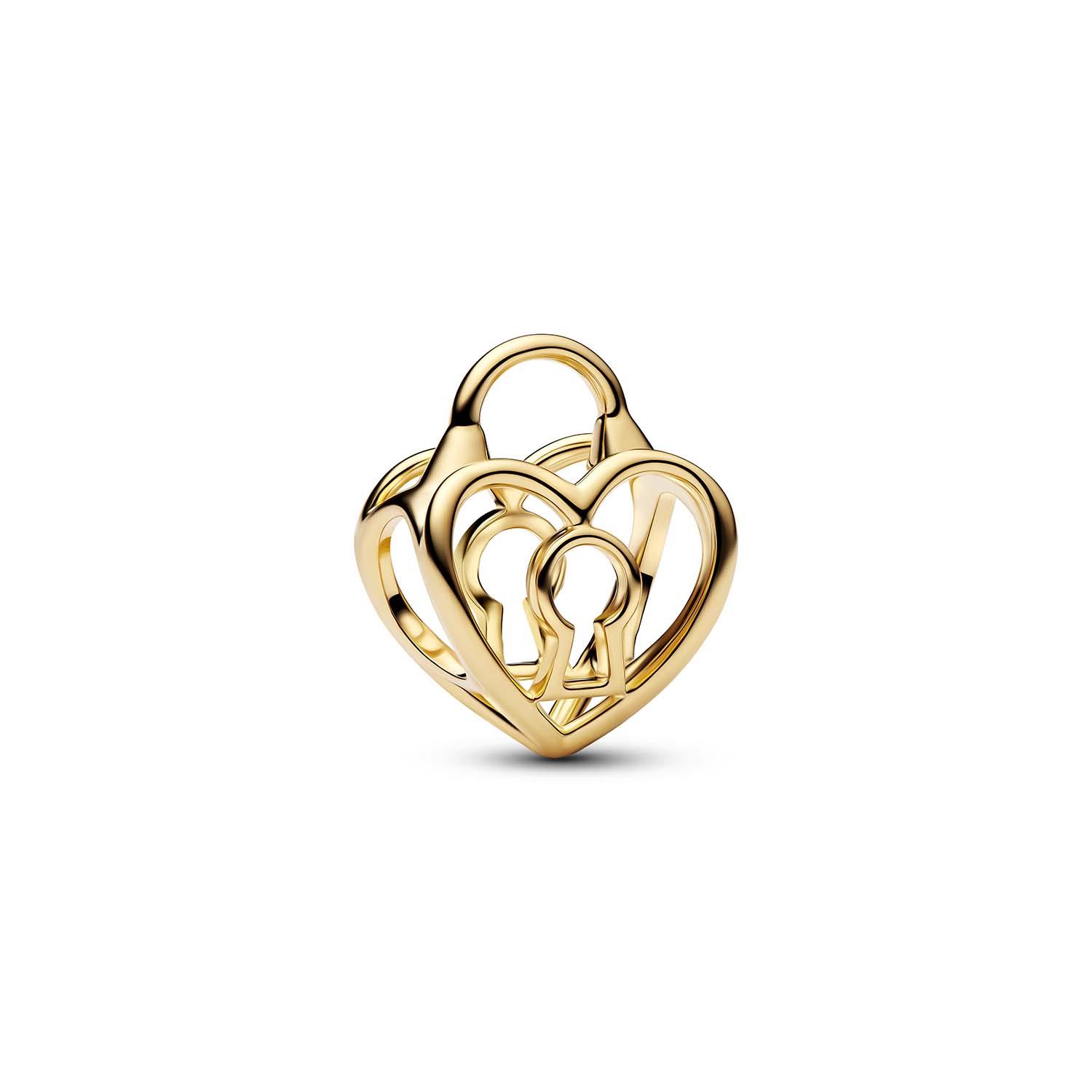 Pandora - Charm Openwork Lucchetto Cuore Ref. 764358C00 - PANDORA
