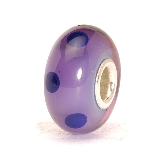 Trollbeads Bead in Vetro  - Palline Viola Ref. TGLBE-10041 - TROLLBEADS