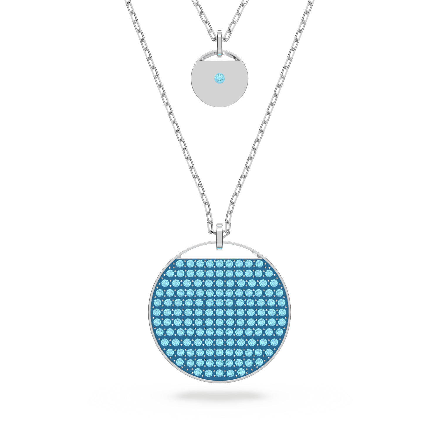 Swarovski - Pendente stratificato Ginger, Placcato rodio Ref. 5642942 - SWAROVSKI