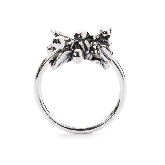Trollbeads Bead in Argento  - Anello Bacche di Mirtillo mis. 13 Ref. TAGRI-00273 - TROLLBEADS