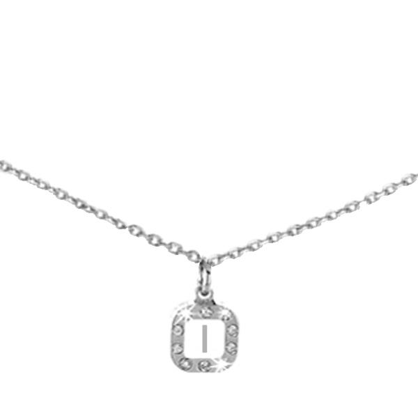 Bracciale Dvccio - Lettera I collezione Rebel Ref. ZXBCORQUAD/W-I - DUCCIO