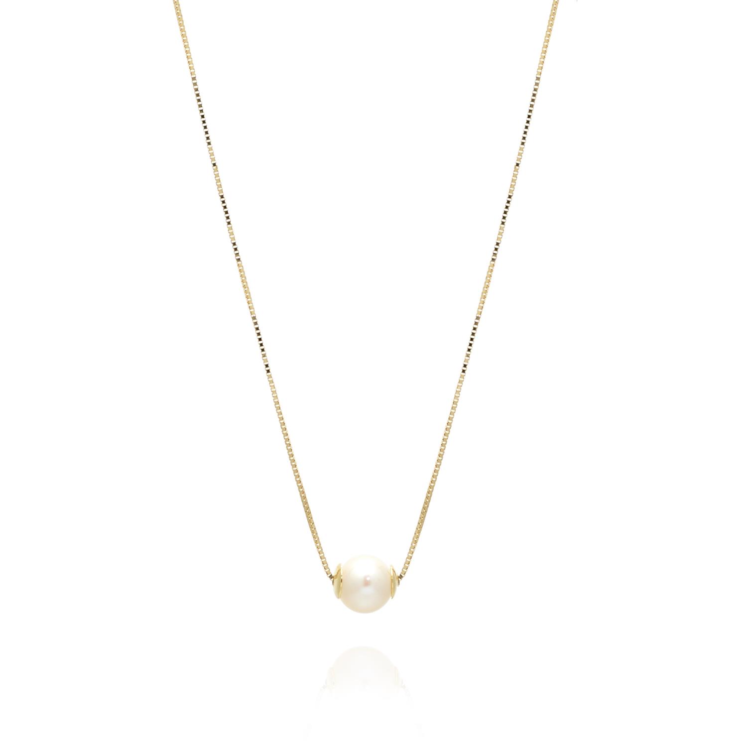 Collana Perla in Oro Giallo Ref. 765075 - FACCO