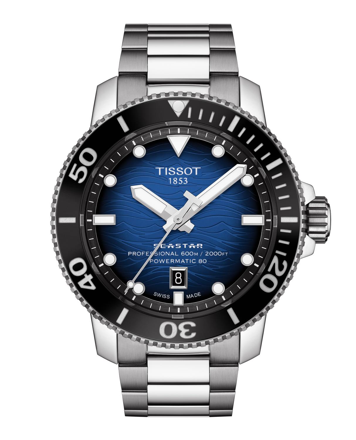 Orologio Tissot Seastar 2000 Professional Powermatic 80 Ref. T1206071104101 - TISSOT