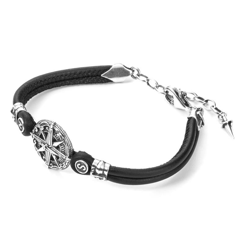 Bracciale Paciotti - Silver Compass Ref. JPBR1792V - PACIOTTI