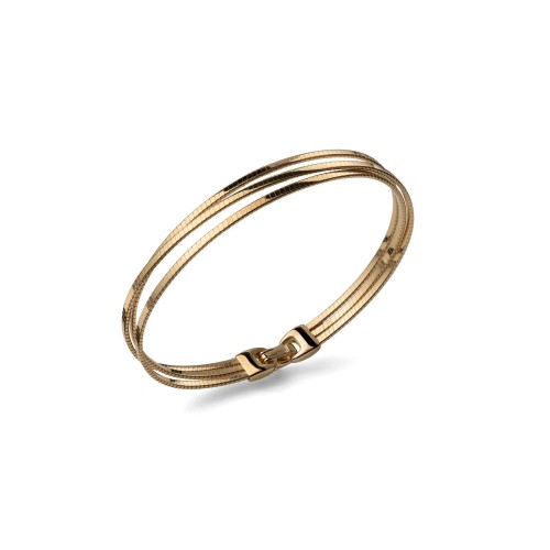 UNOAERRE - Bracciale rigido in argento dorato Ref. 6680 - UNOAERRE