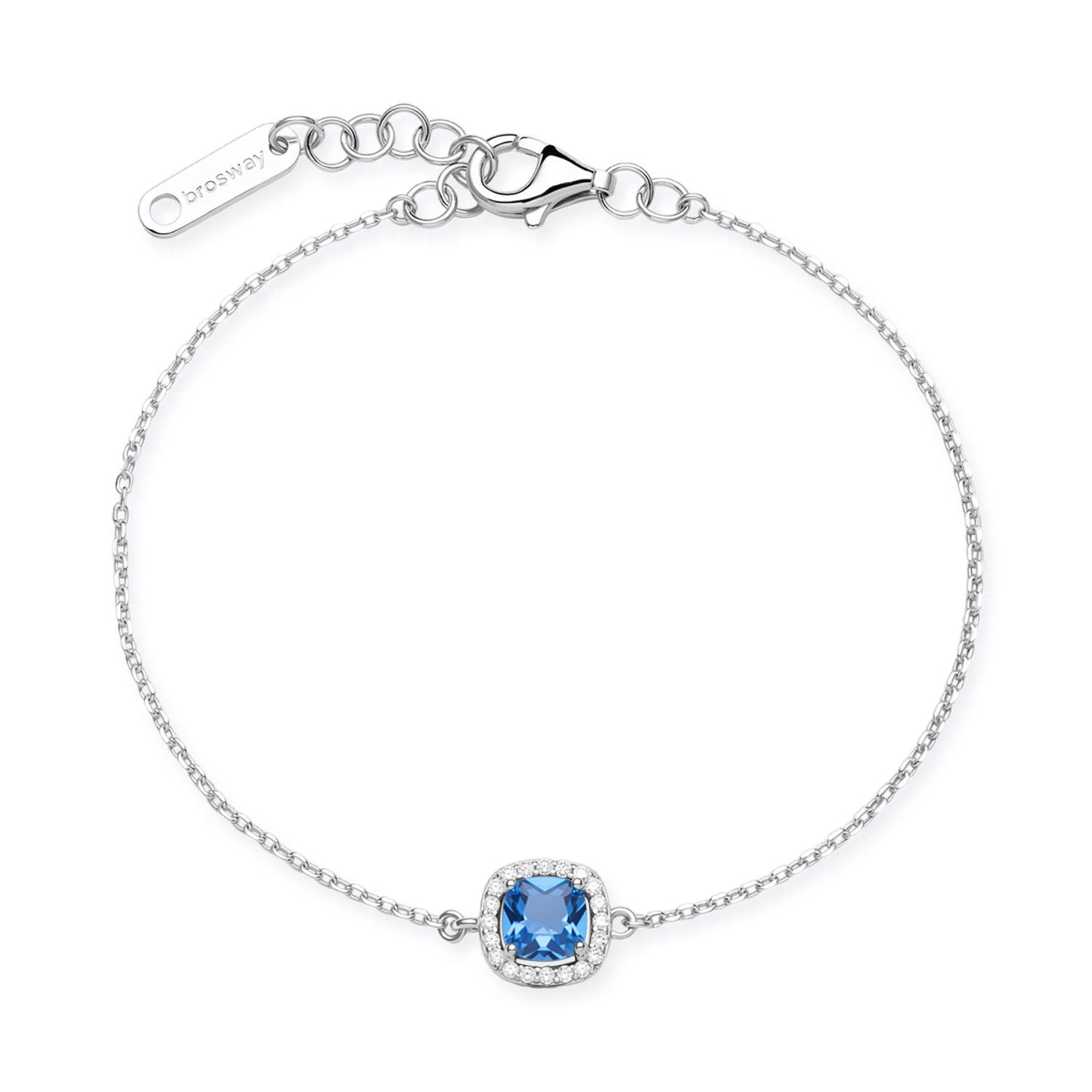Brosway - Bracciale FANCY in argento 925/1000 rodiato, e cubic zirconia sapphire Ref. FFB130 - BROSWAY