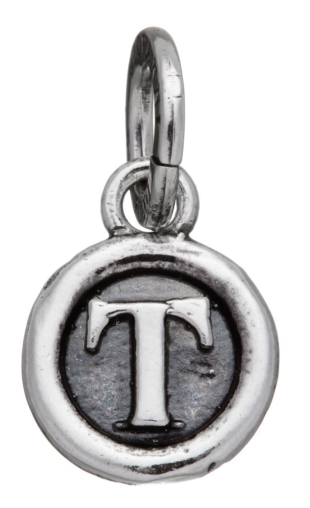 CHARM LETTERA BOTTONE ''T'' - GIOVANNI RASPINI