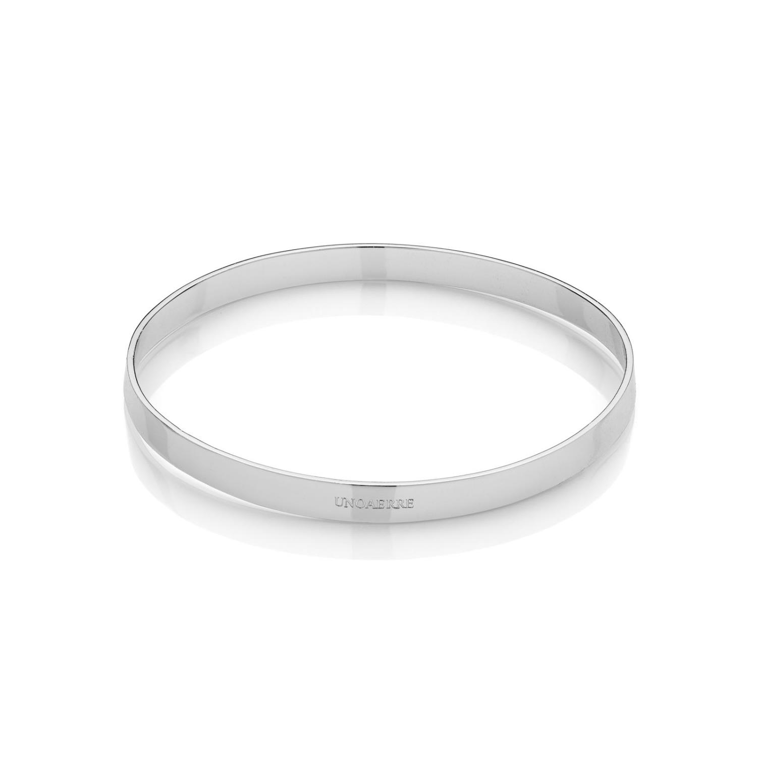 UNOAERRE - Bracciale rigido argentato Lux Ref. 2412 - UNOAERRE
