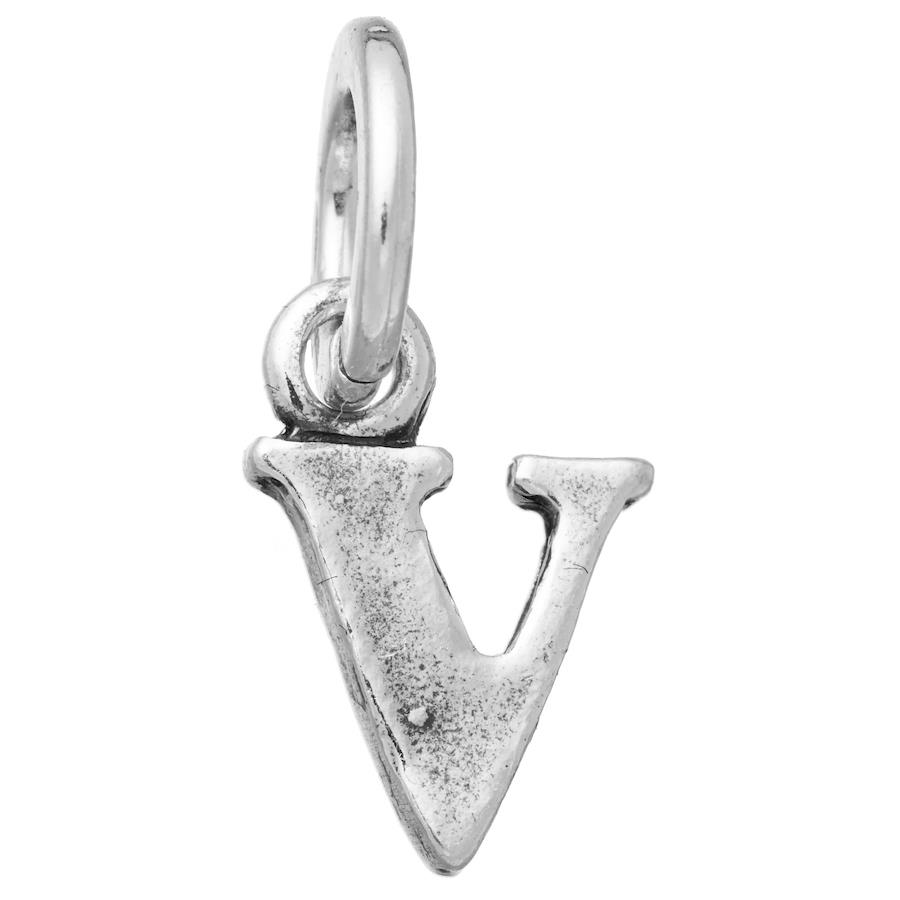 Giovanni Raspini - Mini Charm Lettera Logo "V" Ref. 10897 - GIOVANNI RASPINI