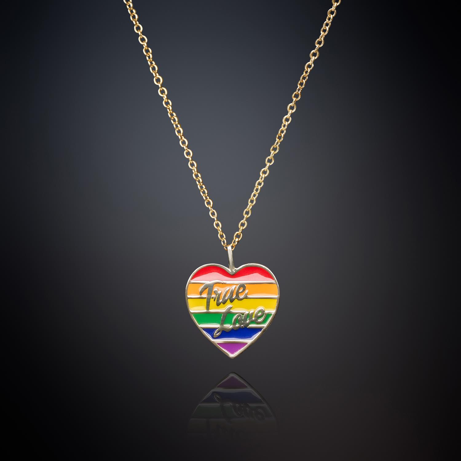 Chiara Ferragni Collana Cuore Rainbow True Love Ref. J19AVI04 - CHIARA FERRAGNI