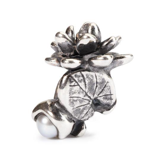 Trollbeads Bead in Argento - Ninfea di Luglio Ref. TAGBE-00033 - TROLLBEADS