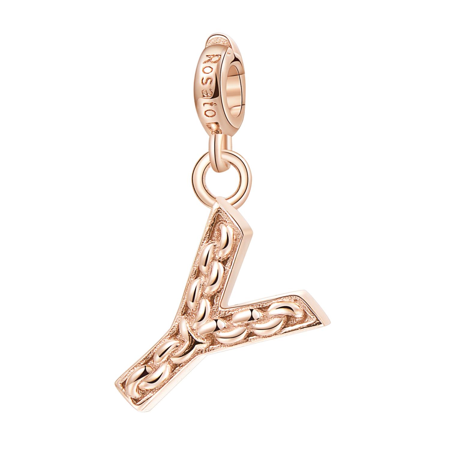 Rosato - Charm STORIE  argento 925/1000 galvanica rosa Y Ref. RZ103 - ROSATO
