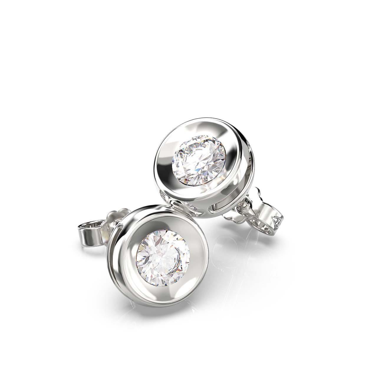 Orecchini punto luce cipollina con Diamanti Ref. 4624/1 - BARTOCCINI R