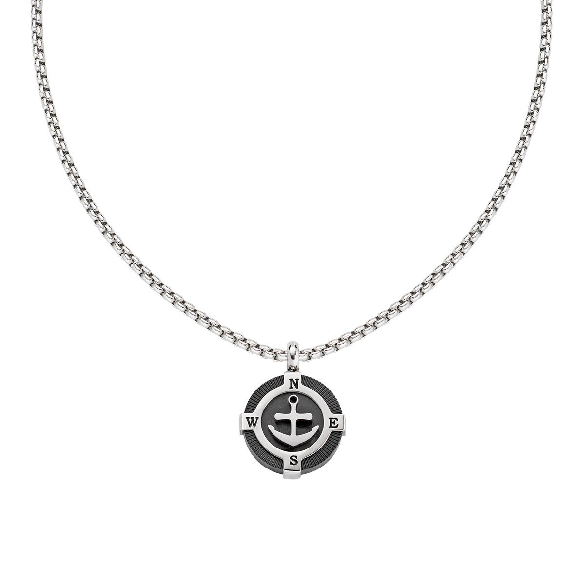 Collana Ancora in Acciaio - Amen Collection Ref. ACCL103 - AMEN
