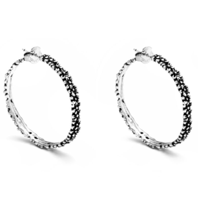 Giovanni Raspini - Orecchini Creola Margherite Ref. 10611 - GIOVANNI RASPINI