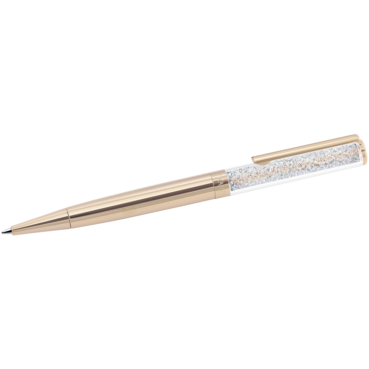 Swarovski - Penna a sfera Crystalline, Tono oro rosa, Placcato color oro rosa Ref. 5224390 - SWAROVSKI