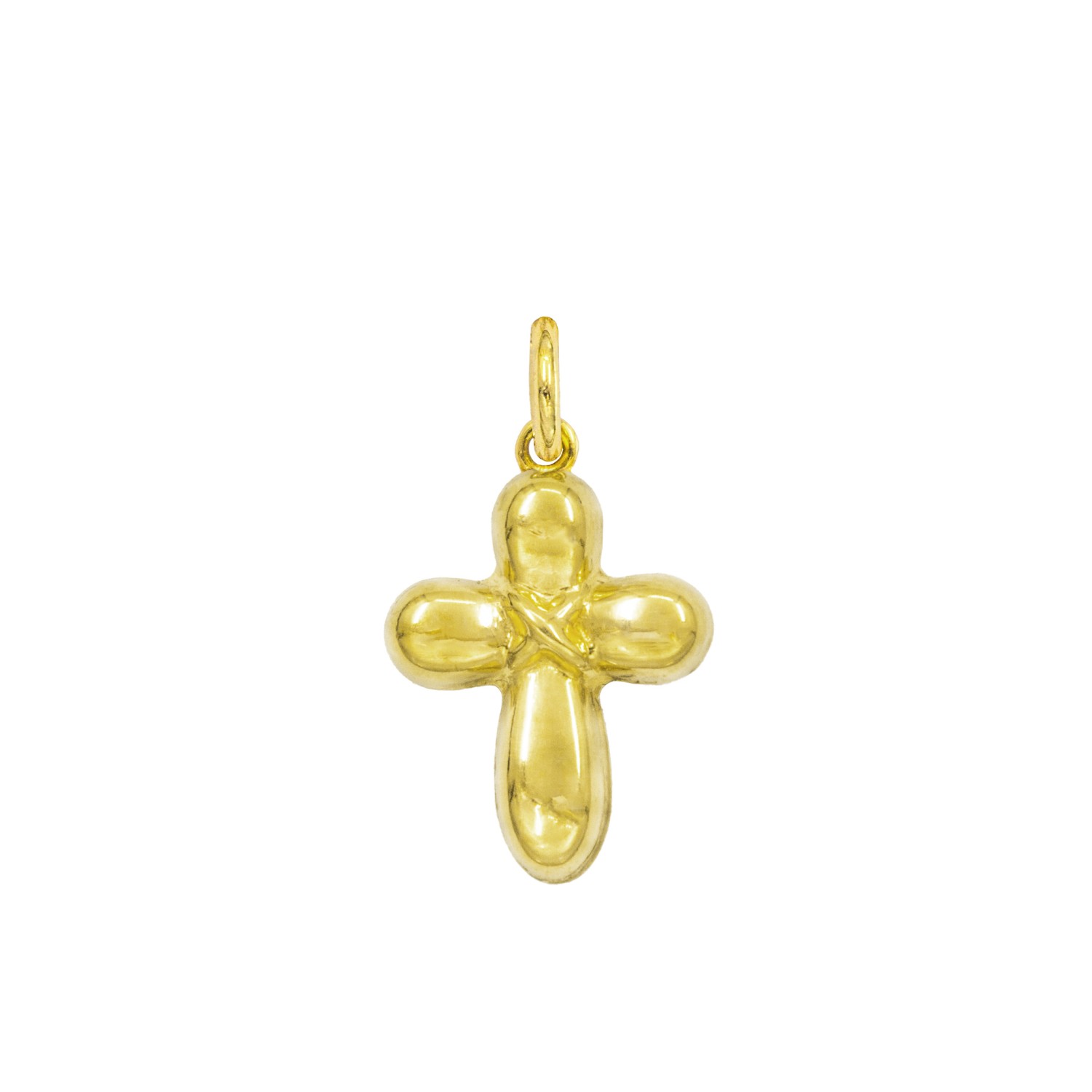 Charm Croce in Oro 9 Kt  Ref. A0384G9 - FACCO