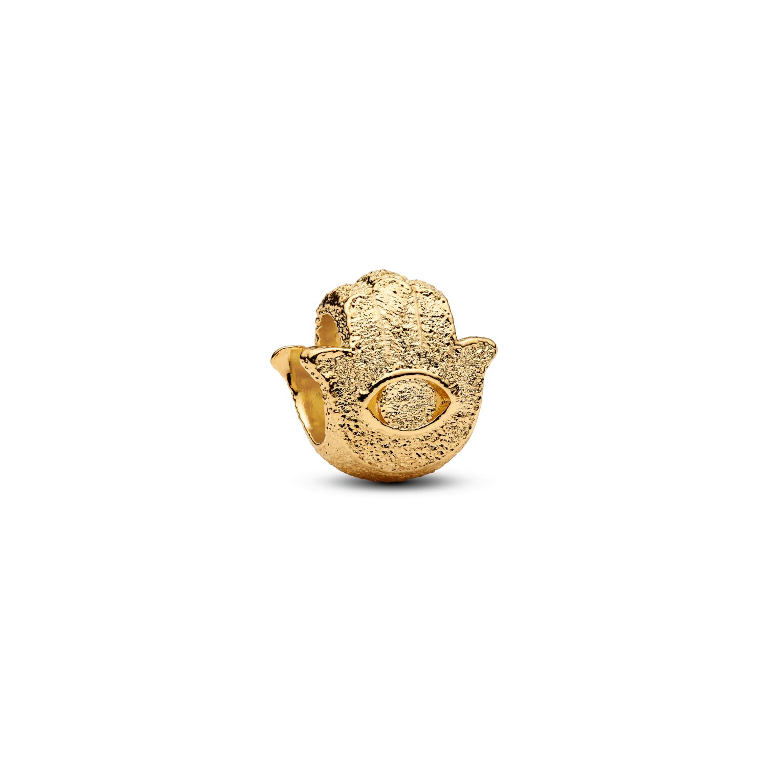 Pandora -  Mini Charm Mano di Fatima effetto diamantato Ref. 764042C00 - PANDORA