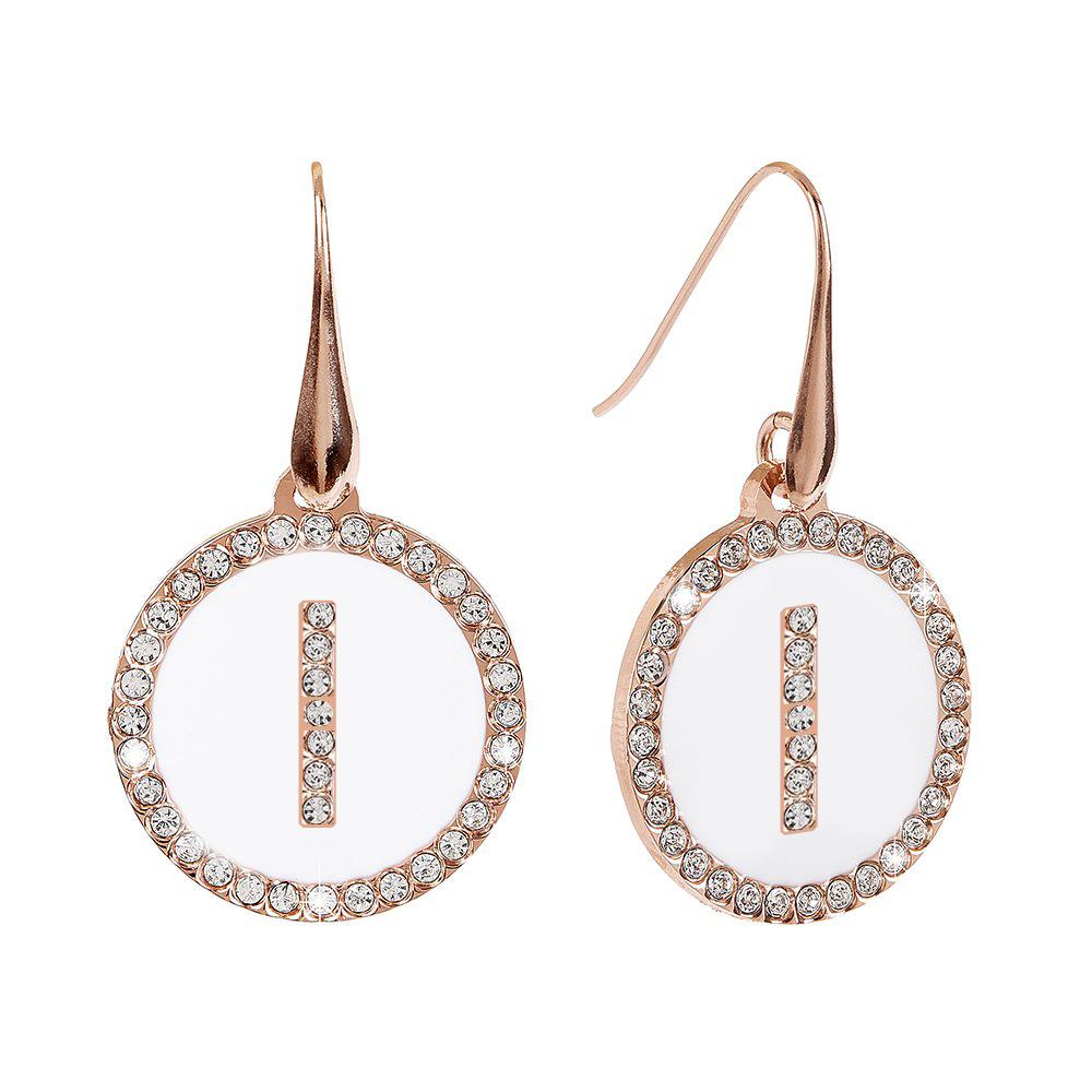 Orecchini Dvccio - Lettera I collezione My Letters Ref. ZXIMO1046/2C/W-F - DUCCIO