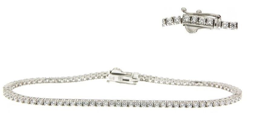 Bracciale Tennis - Argento 925 con cz Ref. T4-2.0CB - BARTOCCINI 925