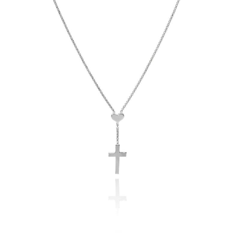 Collana Amen - Cuore e Croce Ref. CLCHB - AMEN