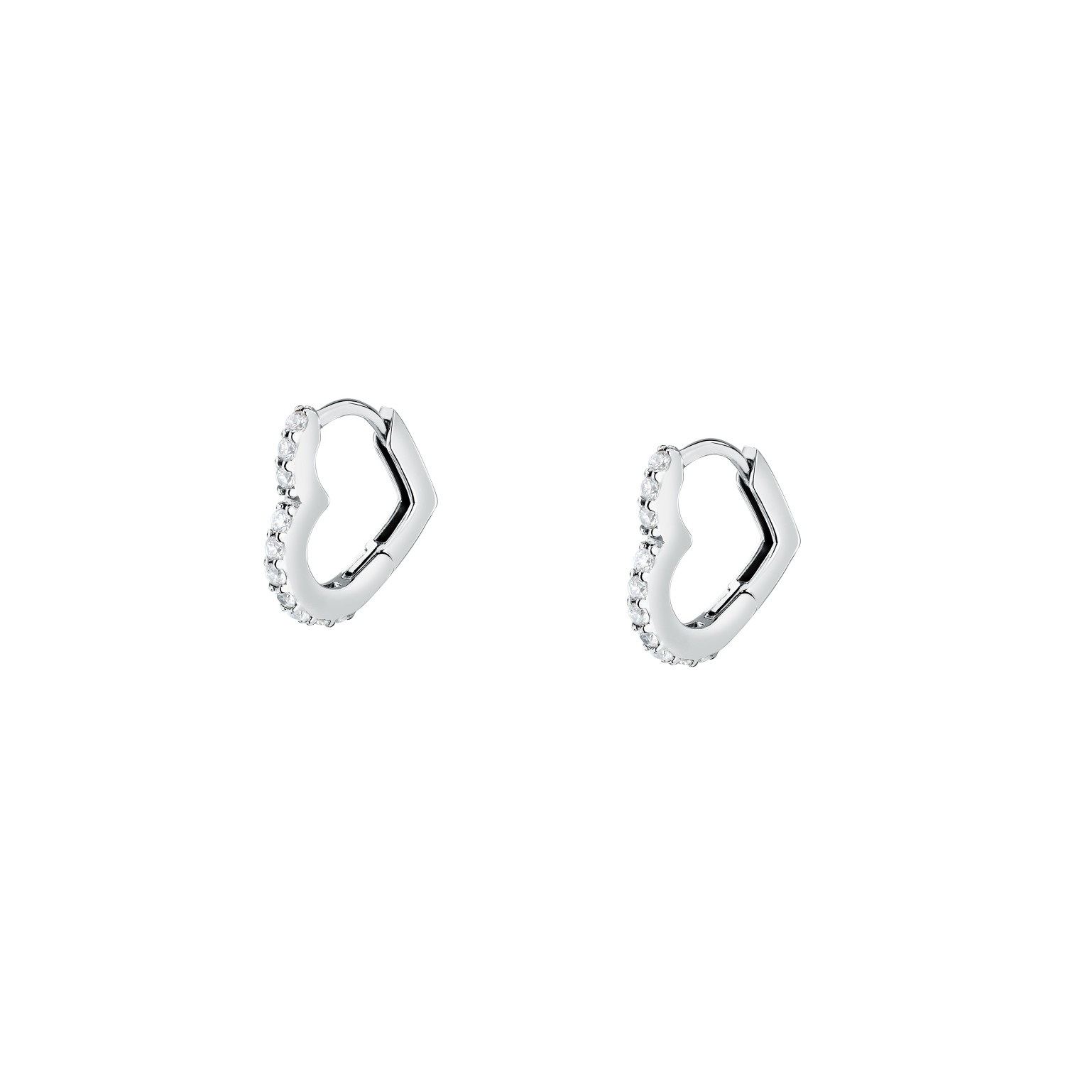 Orecchini Morellato Tesori in argento 925, con placcatura oro giallo 18K e motivo a cuore - SAIW255 - MORELLATO