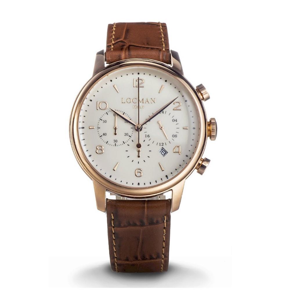 Orologio Locman - 1960 Crono Ref. 0254R05R-RRAVRG2PN - LOCMAN
