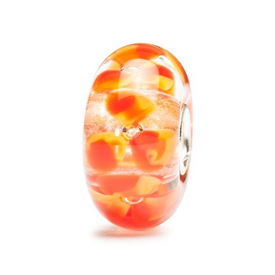 Trollbeads Ritirato - Original Trollbeads Fiori Corallo Ref. TGLBE-10113 - TROLLBEADS