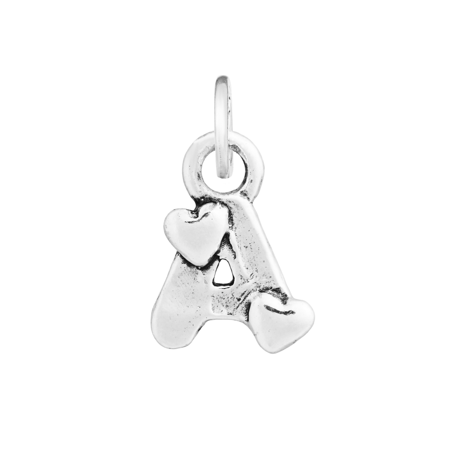 Giovanni Raspini - Charm "A" Cuoricini Ref. 12777 - GIOVANNI RASPINI