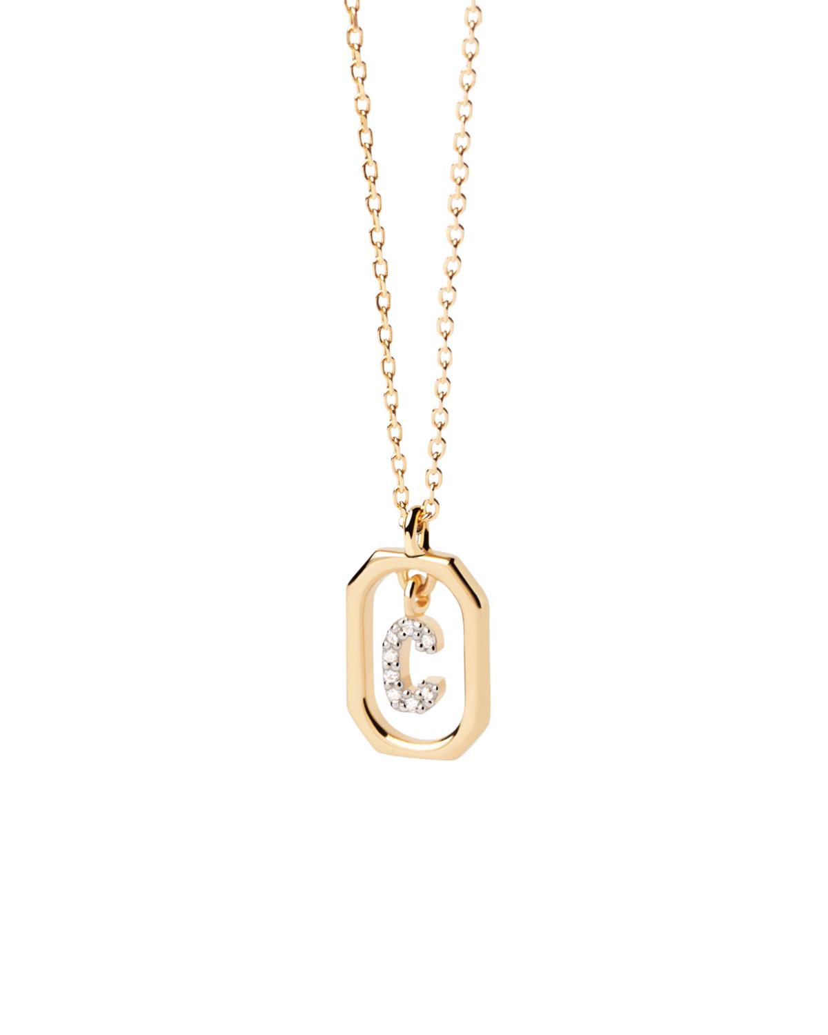Collana PDPaola Mini Letter Gold C Ref. CO01-514-U - PDP