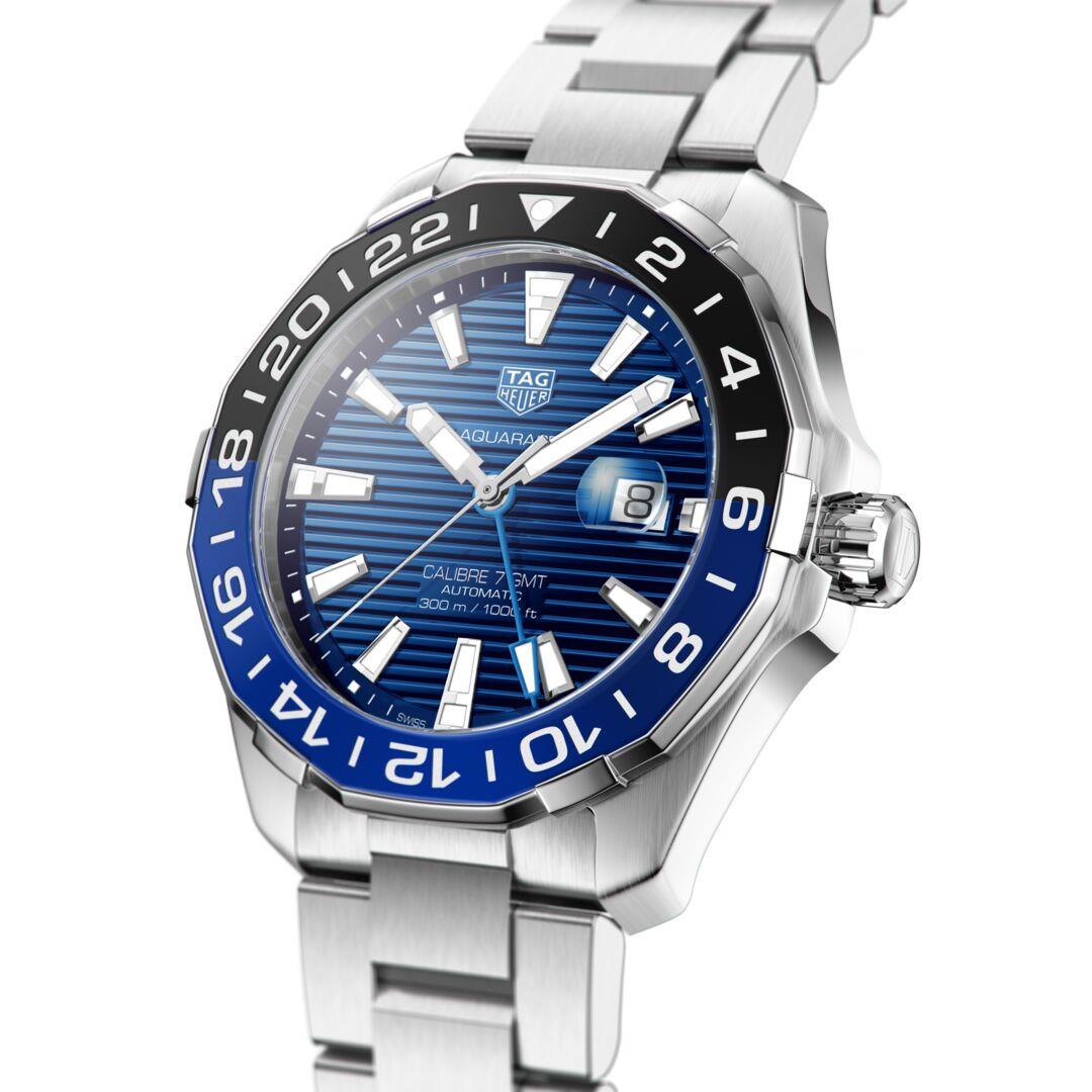 Orologio Tag Heuer Aquaracer Cal. 7 quadrante blu Ref. WAY201T.BA0927 - TAG HEUER