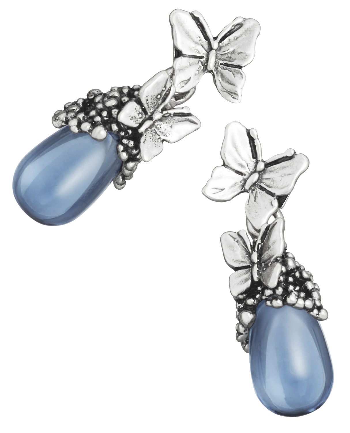 Giovanni Raspini - Orecchini Goccia Farfalle Ref. 12417 - GIOVANNI RASPINI