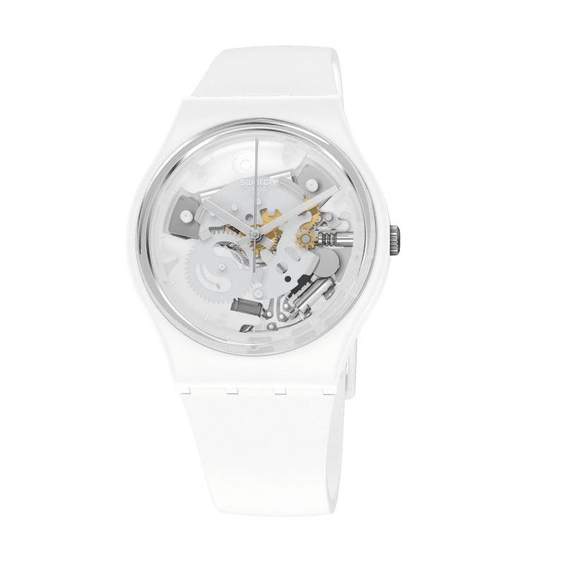 Orologio Swatch SPOT TIME WHITE Ref. SO31W102 - SWATCH