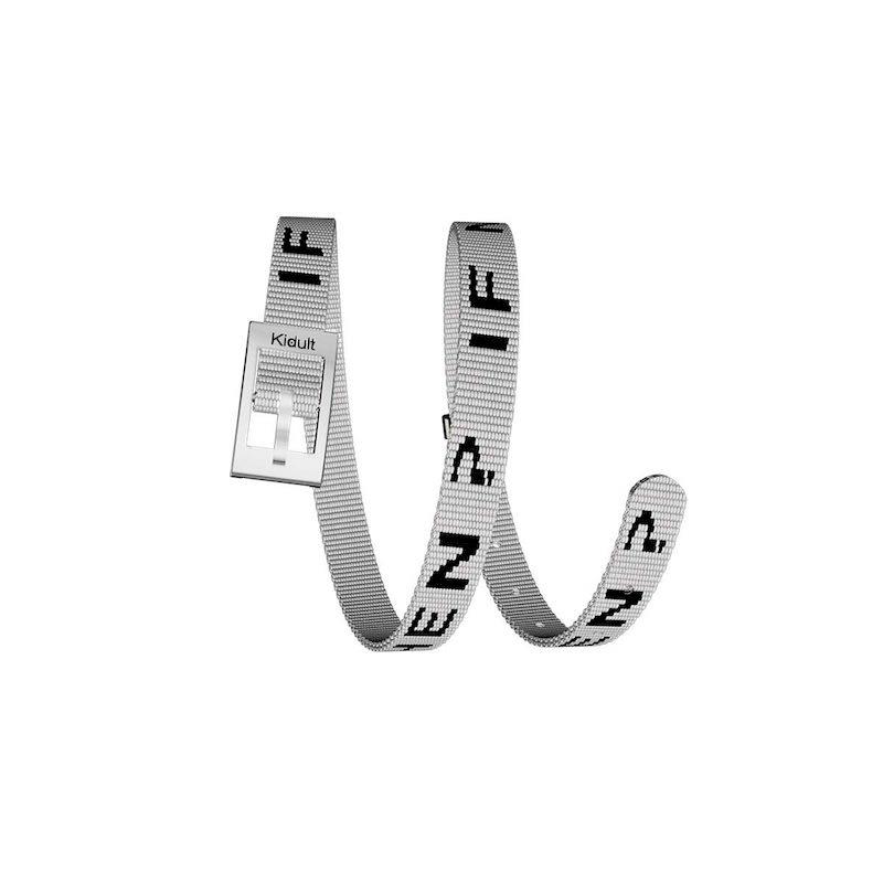 Gioielli Kidult - Cinturino/Bracciale in poliestere e acciaio 316L Ref. 731545 - KIDULT