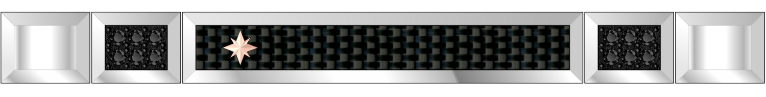 Bracciale Zancan da uomo in Acciaio Ref. EHB302 - ZANCAN