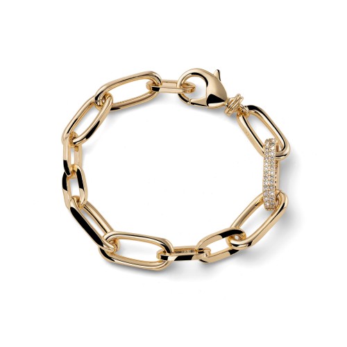 UNOAERRE - Bracciale con maglia in zirconi in Bronzo Ref. 2771 - UNOAERRE