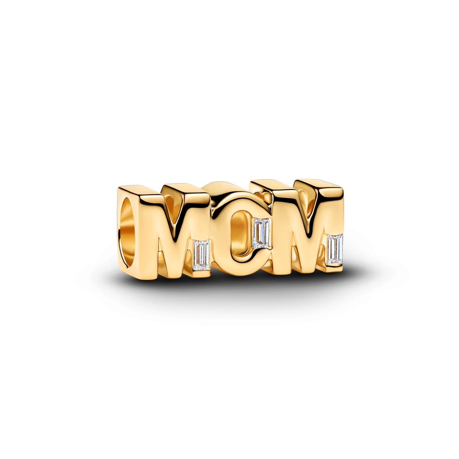 Pandora - Charms "Mom" finitura in Oro Ref. 764459C01 - PANDORA