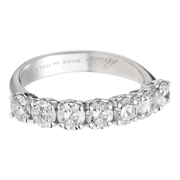 Anello Recarlo - Fedina 7 pietre Anniversary Modello R01MZ735/060 - RECARLO