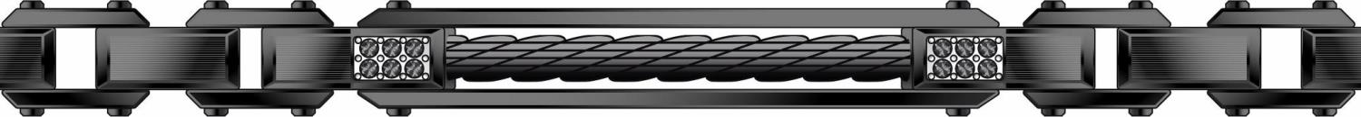 Bracciale Zancan da uomo in Acciao Ref. EHB209 - ZANCAN