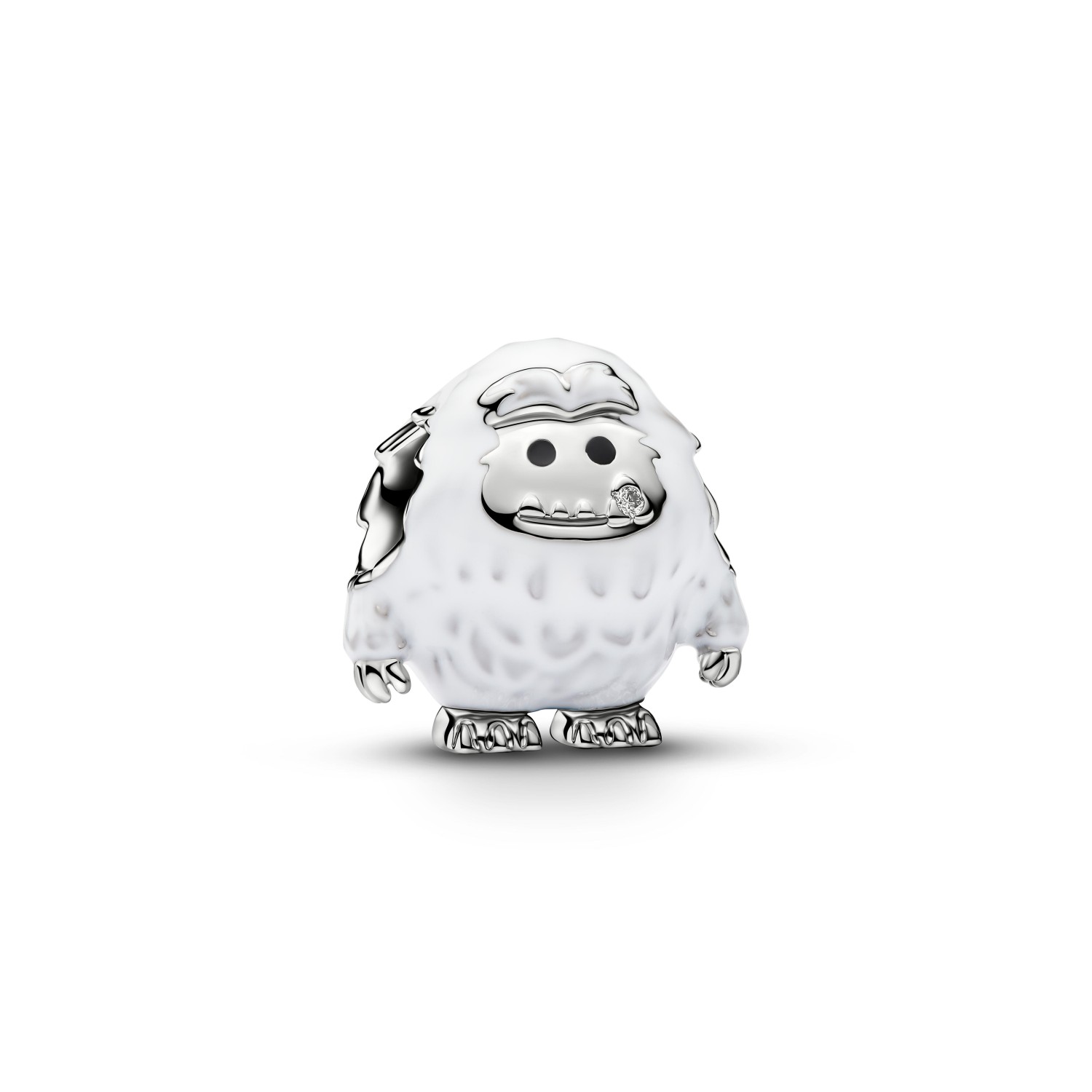 Charm Pandora Yeti con finitura in platino – 735058C01 - PANDORA