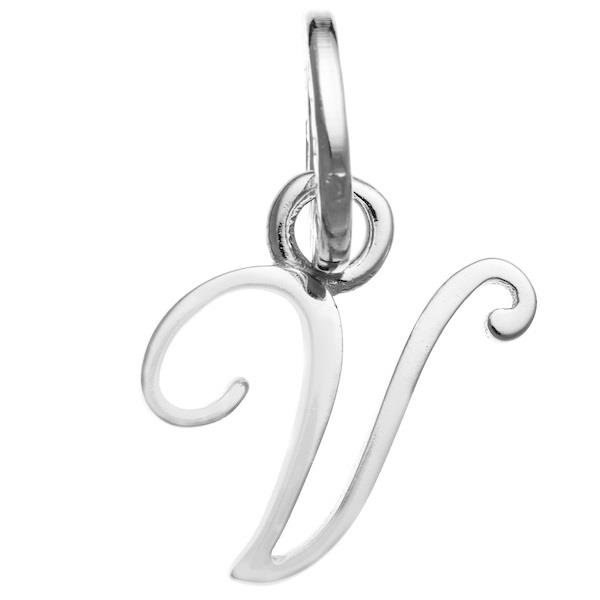 Giovanni Raspini - Charm Lettera ''V'' Juliet Ref. 10741 - GIOVANNI RASPINI