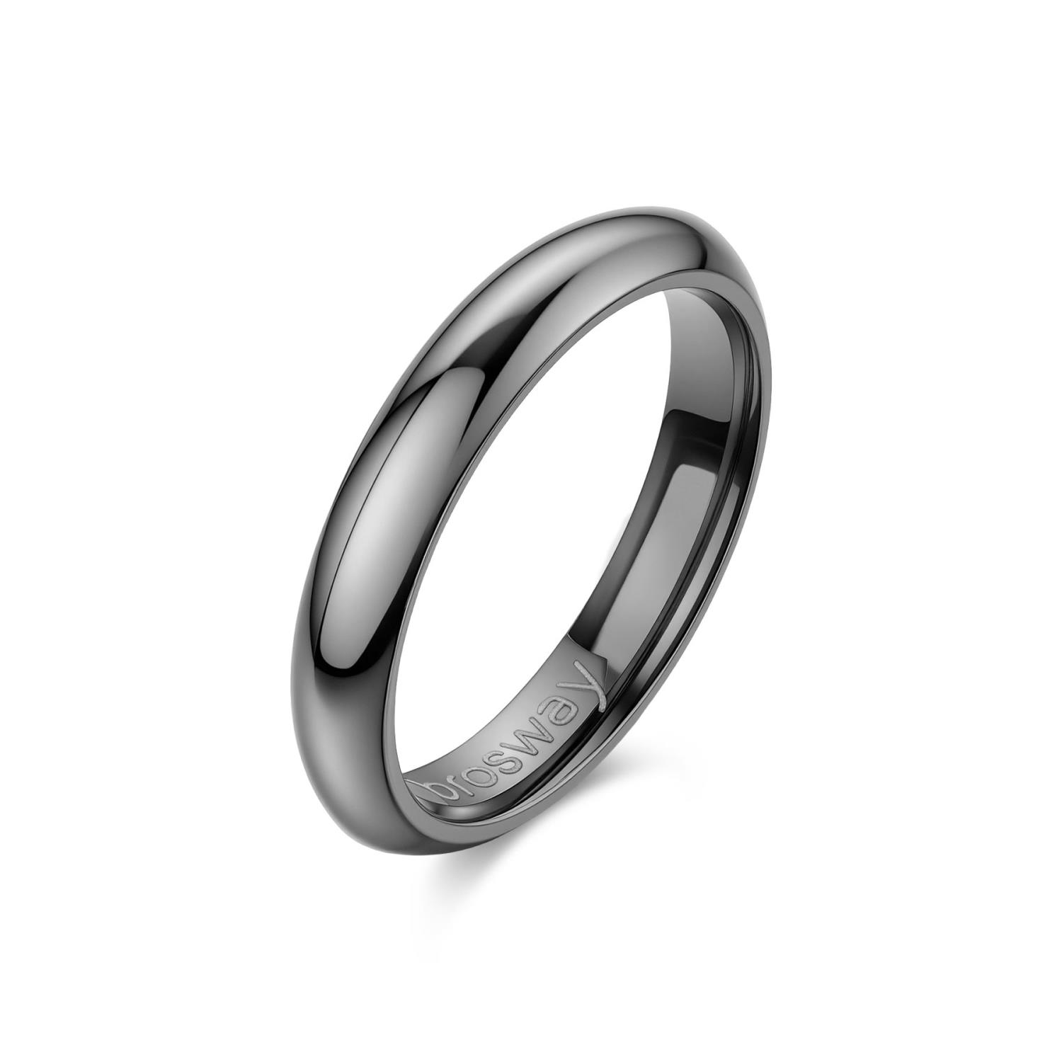 Brosway - Anello 27 NEMESI in acciaio 316L, finitura pvd colore gun Ref. BNE32E - BROSWAY