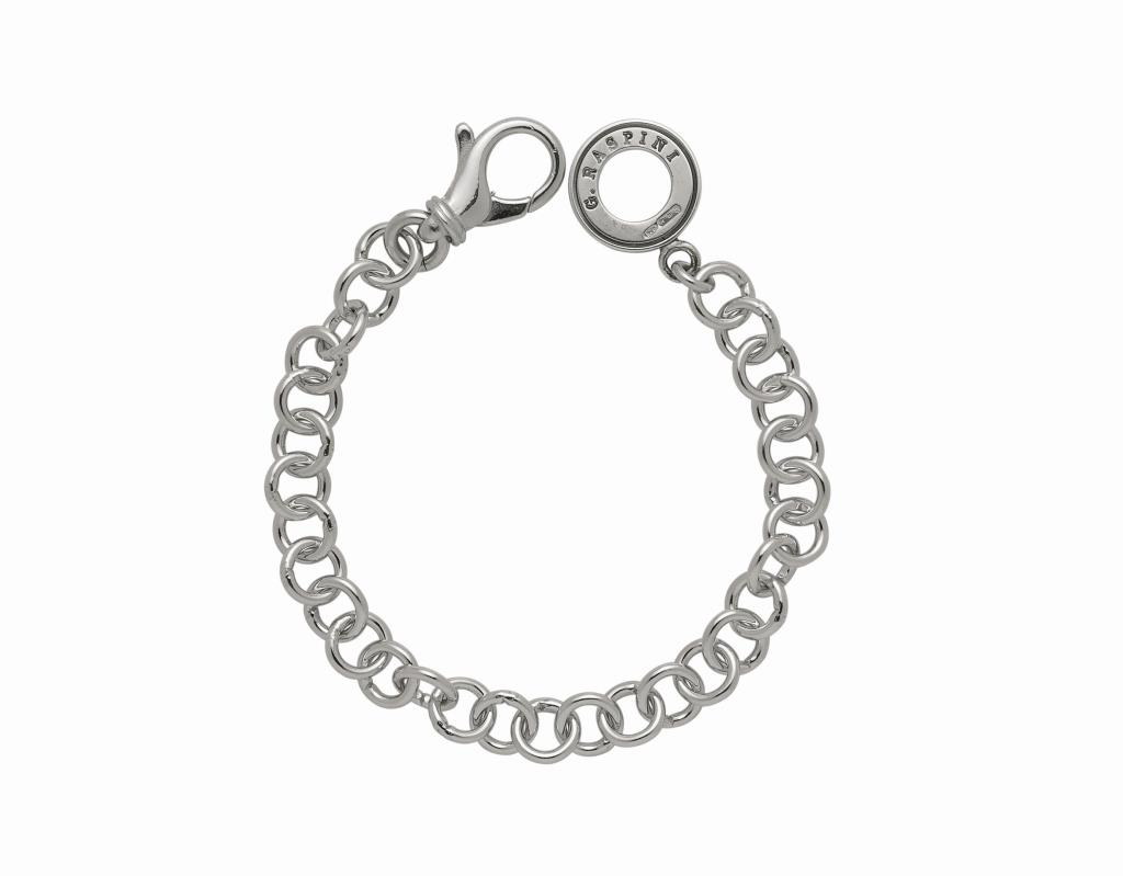 Giovanni Raspini - Bracciale Tondo Moschettone cm 22 Ref. 6425 - GIOVANNI RASPINI