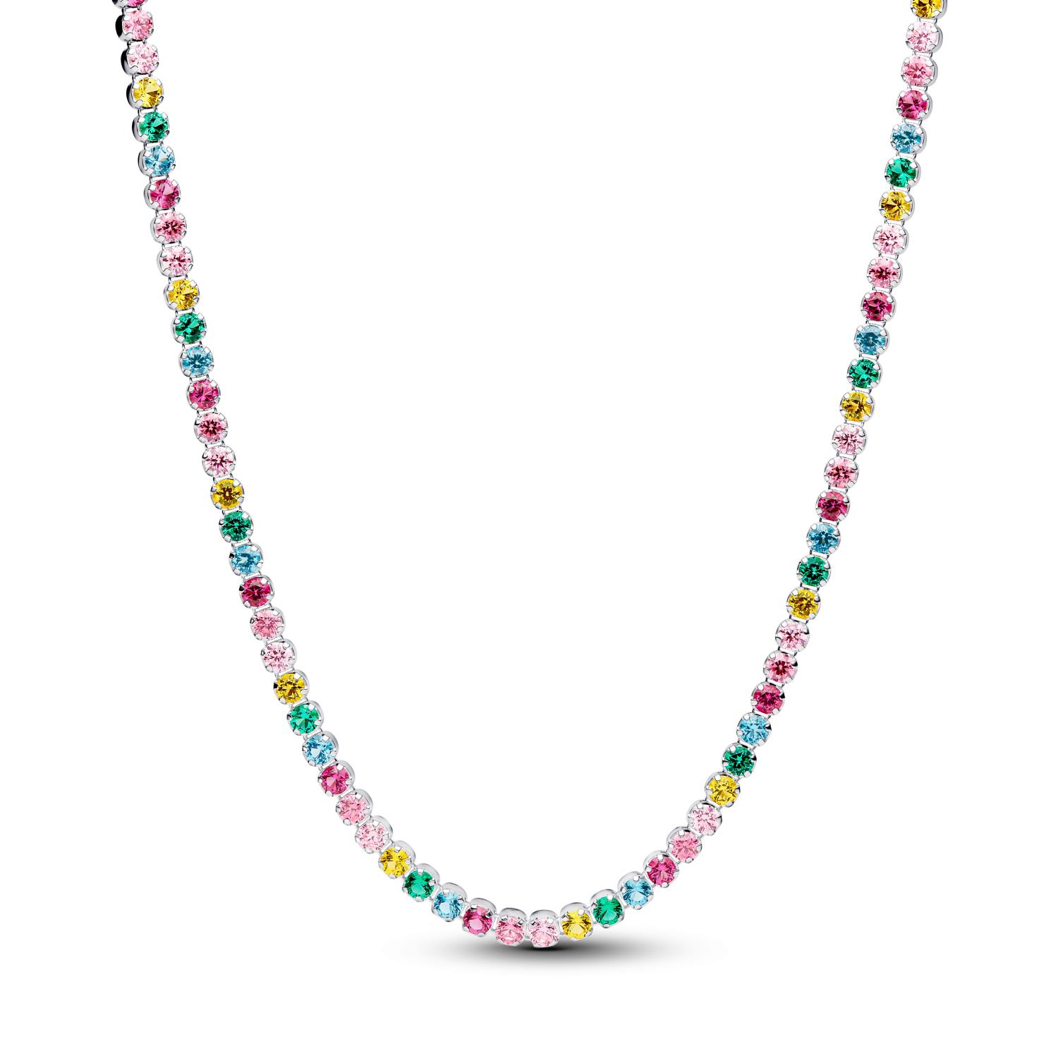 Pandora -  Collana Tennis Multicolore Ref. 394648C01-40 - PANDORA