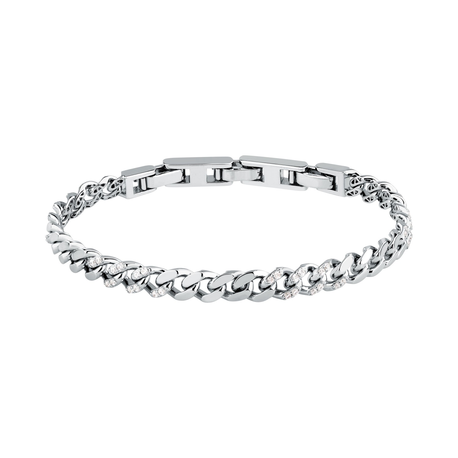 Bracciale Morellato Trame in argento 925, con zirconi - SAAG10 - MORELLATO